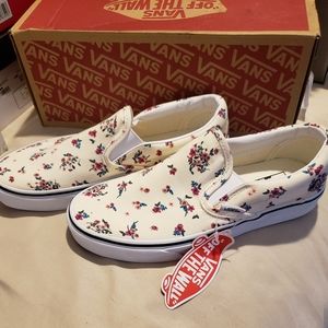 Vans slip ons